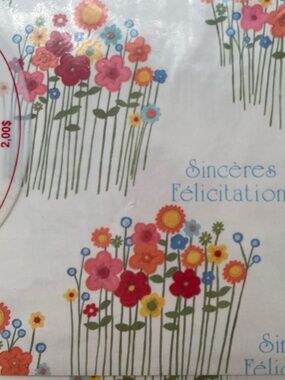 🍄 2/12$   Vintage Paper Wrap - Papier d'emballage - Gift Wrapping - Spring